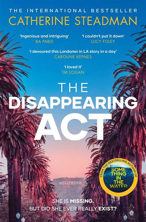 The Dissappearing Act .